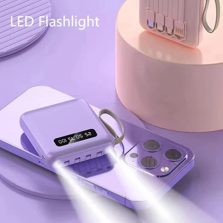 Skanto | 4-i-1 Power Bank Hurtigladning