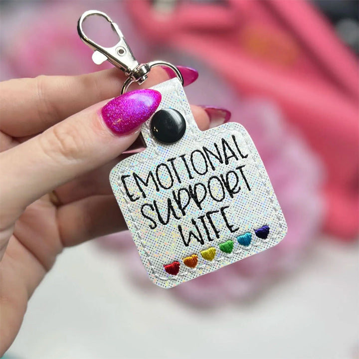 Skanto | Rainbow Hearts Nøkkelring