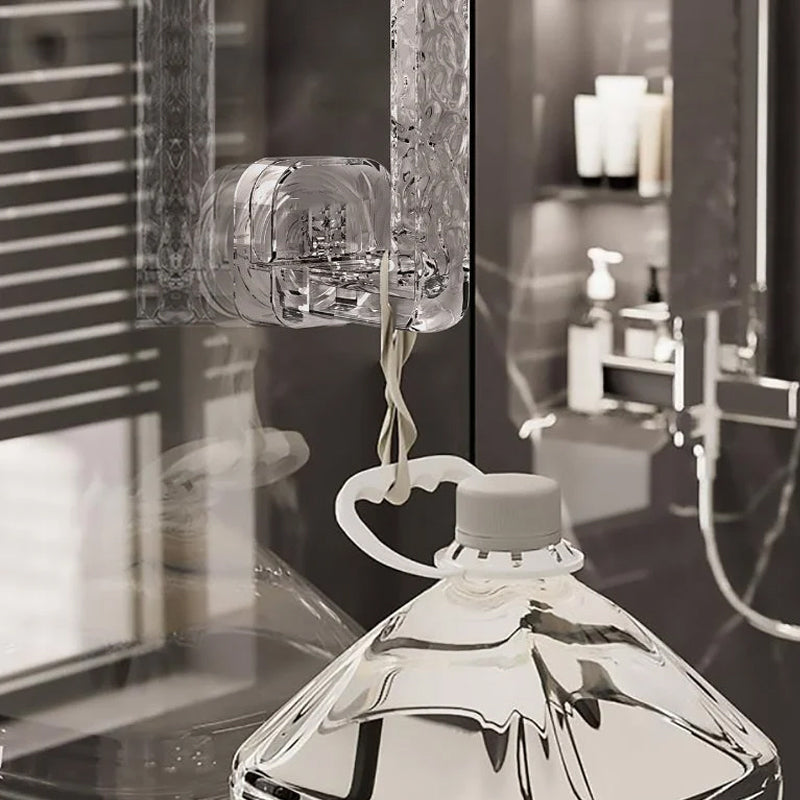 Skanto | Transparent Ripple Multifunctional Suction Cup Handles