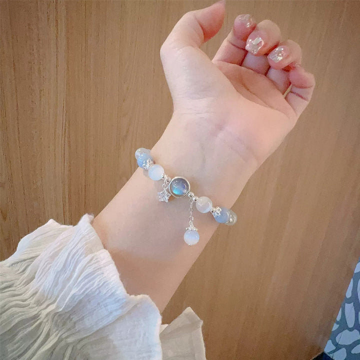 Skanto | Imitert Kattøyekrystall Sommerfugl Armbånd