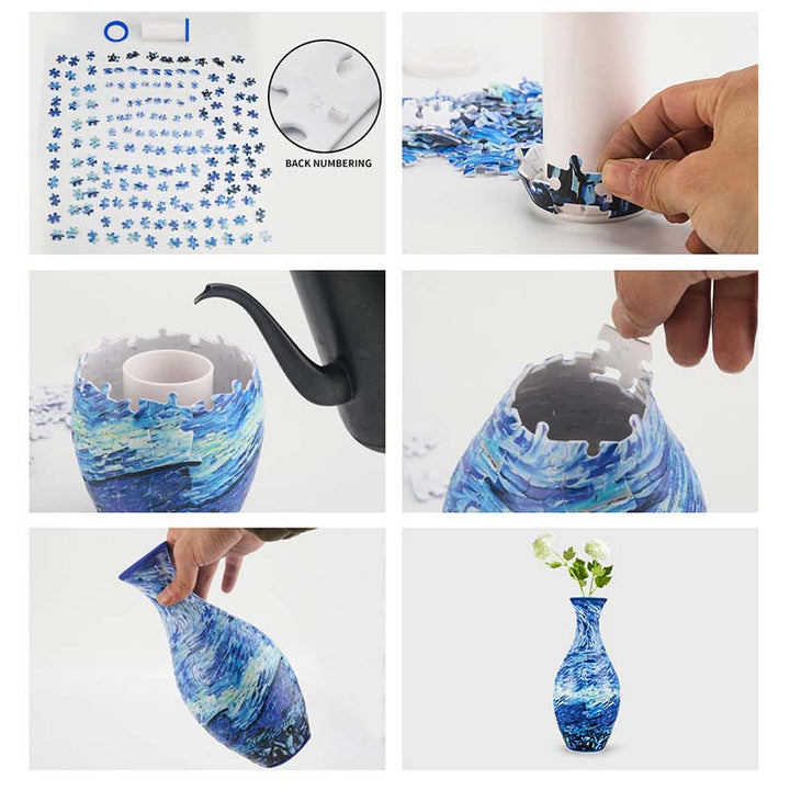Skanto | 3D Kunst Puslespill Vase