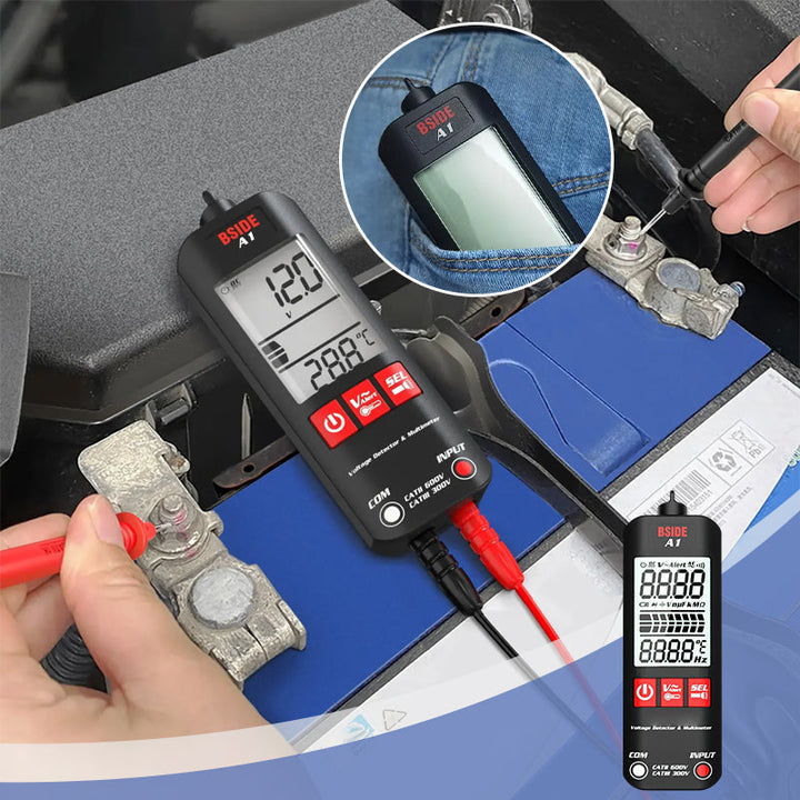 Skanto | A1 Fullt Automatisk Anti-Brenning Smart Digital Multimeter