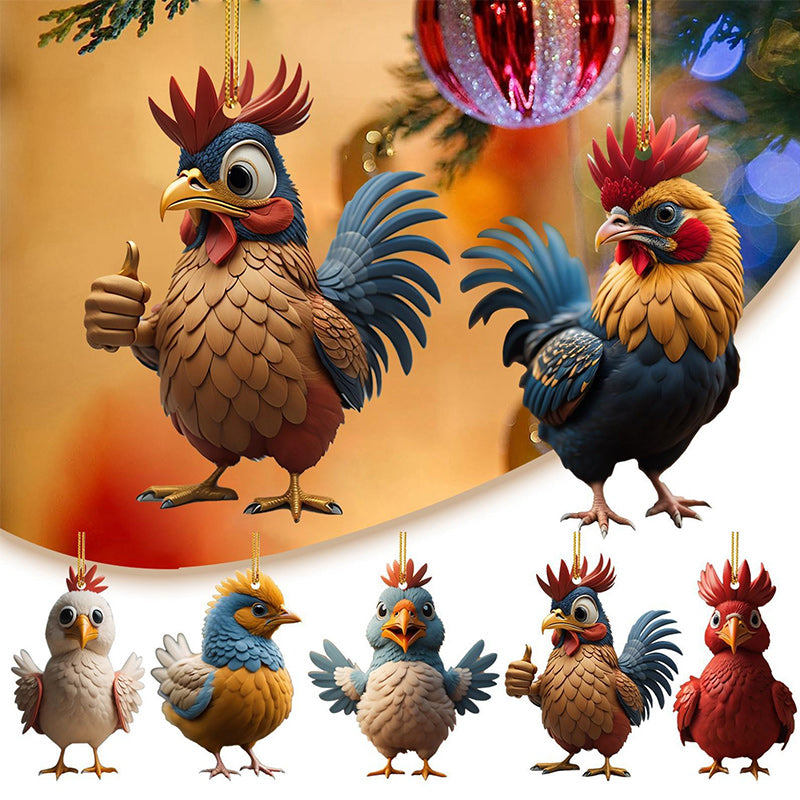 Cartoon-Hane Dekorative Ornamenter | Skanto