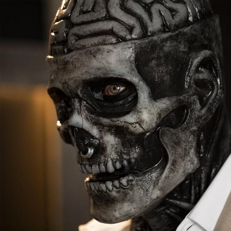 Skanto | Skeleton Mask - Med denne vil du ha det mest skumle ansiktet i verden!