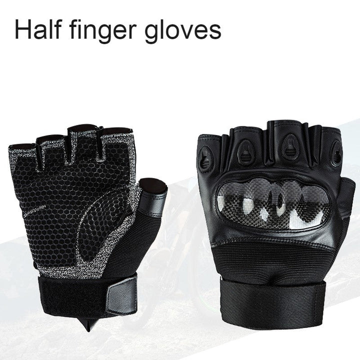 Skanto | Utendørs Fjellet Klatring Hansker, med Anti-kutt Materiale, Pustende Design & Justerbar Mansjett, for Utendørs, Camping, Fjellet Klatring, Sykling & Mer