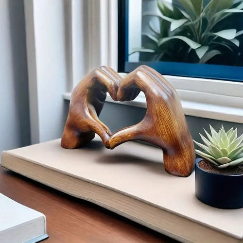 Skanto | Moderne Hjerte Skulptur Romantisk Hjem Dekor