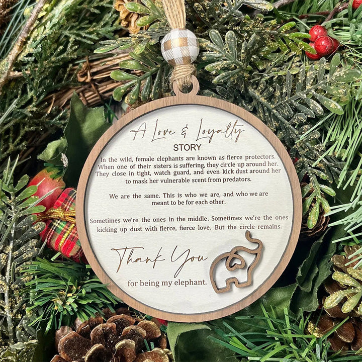 Skanto | Vennskaps Elefant Ornament