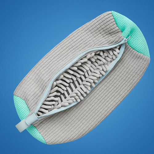 ShoeGuard | Sko Vaskemaskin Pose – Beskyttende Polstring – Mesh Stoff – Treningspleie Skanto