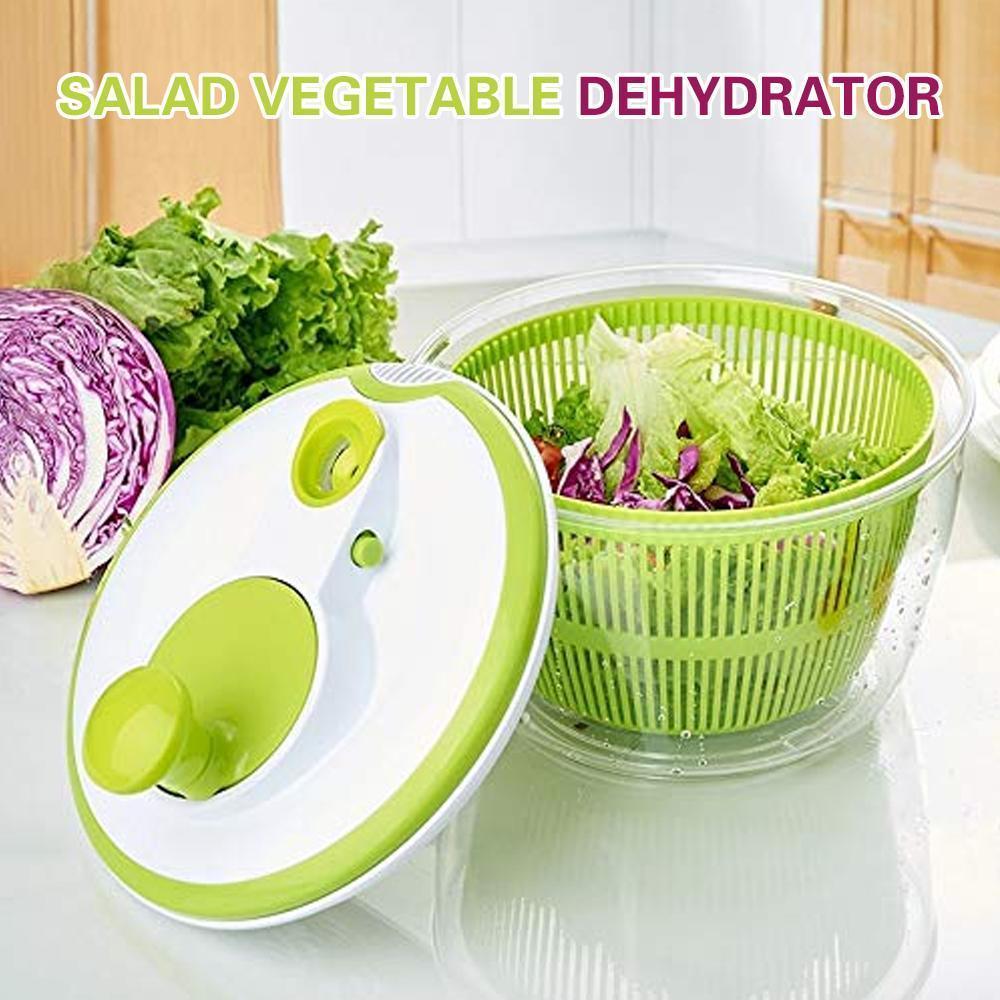 Husholdningssalat dehydrator Manuell grønnsaksvaskemaskin | Skanto
