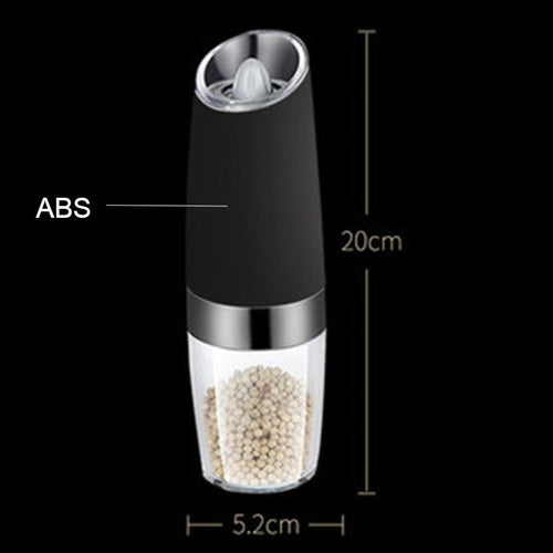 Skanto | Elektrisk salt- og pepperkvern, med justerbart og automatisk av/på-design, for pepper, salt, bønner og mer