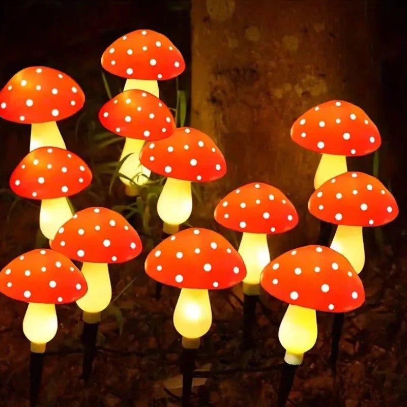 Skanto | MoonlitMushrooms Solcellehagebelysning