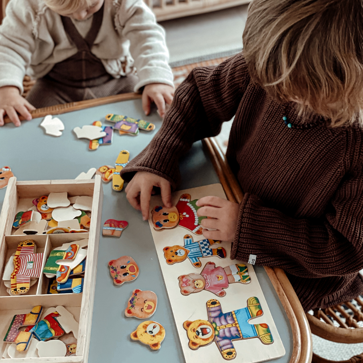 DressUpBear - Kreativ Tre Puzzle for Barn