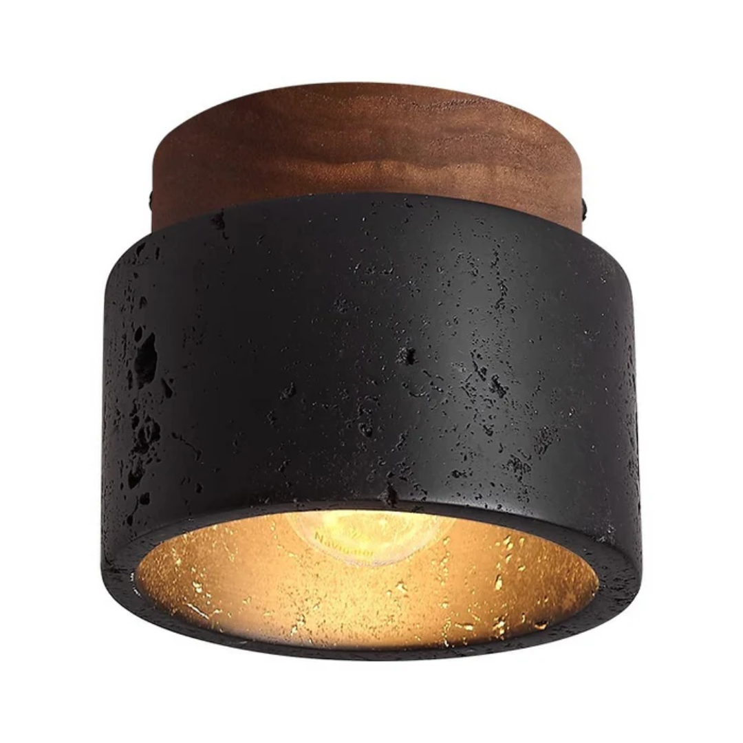 Skanto | Taklampe med steinlook
