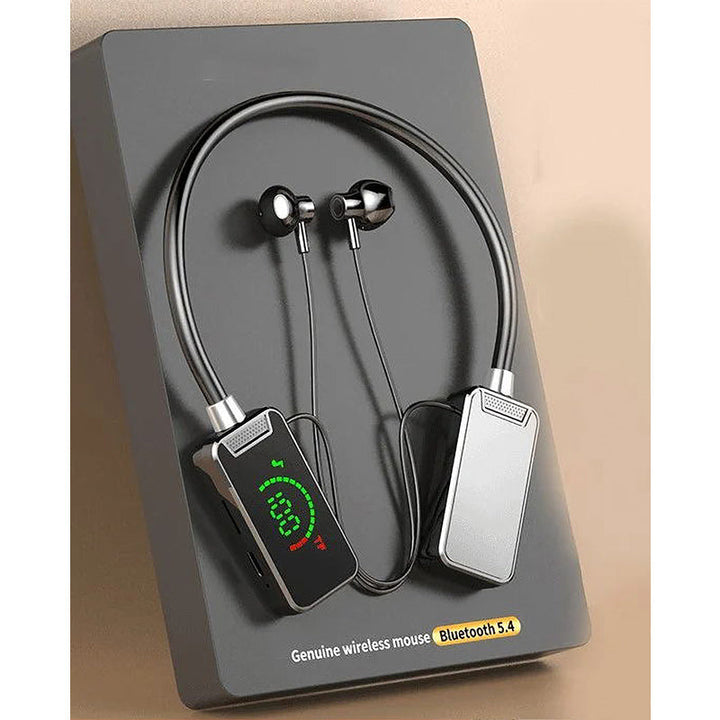 Skanto | Nakkerem Digital Skjerm Bluetooth Hodetelefoner