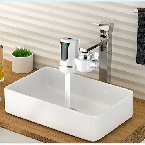 Skanto | Instant Electric Water Heater Faucet Rask Varme Digital Skjerm