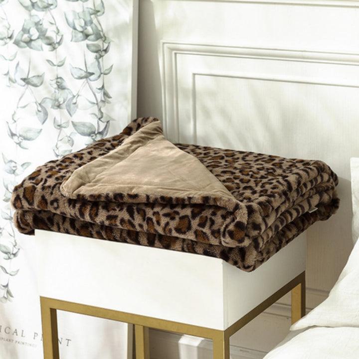 Skanto | Vill Eleganse Leopard Trykk Teppe