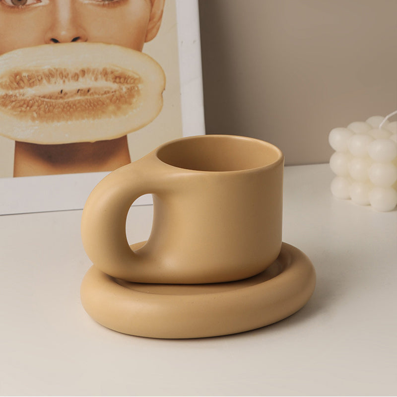 Nordic Minimalist Søt Fet Kopp | Skanto