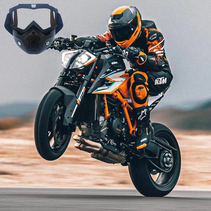 Skanto | Harley Retro Utendørs Ride Maske
