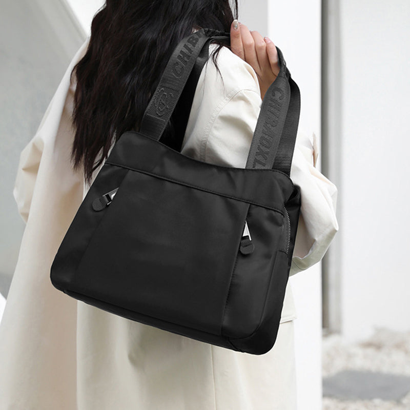Skanto | Stor kapasitet nylon skulderveske