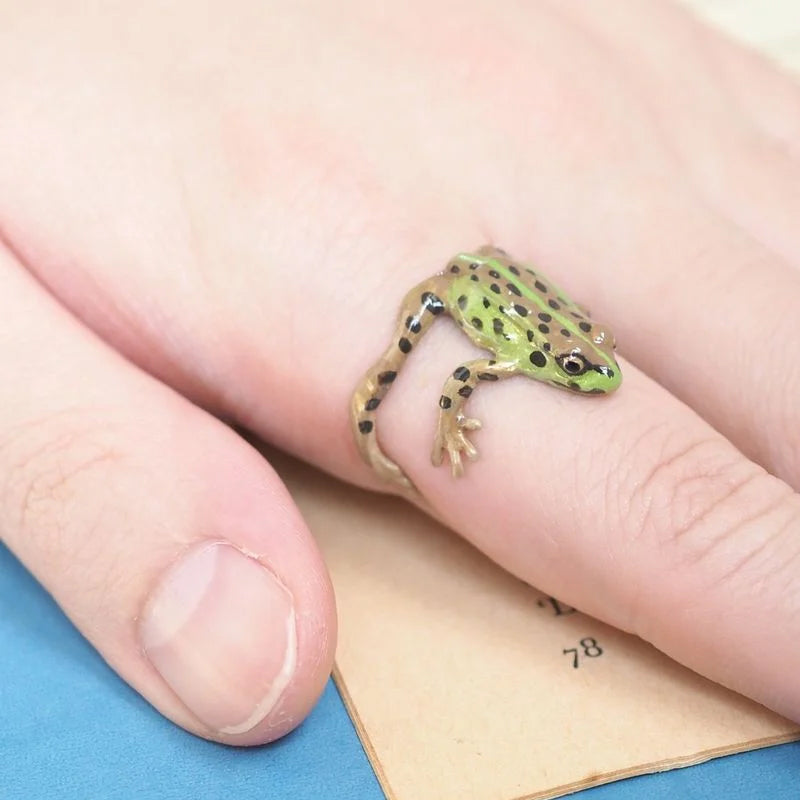 Skanto | Nyeste-tree Frog Ring Øredobber