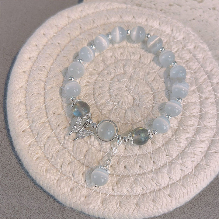 Skanto | Kattøy Crystal Sommerfugl Armbånd