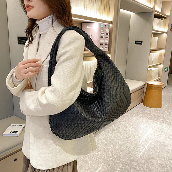 Elegant vevd bag for kvinner | Skanto