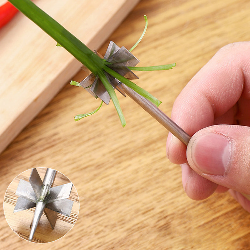 Plum Blossom Løk Cutter | Skanto