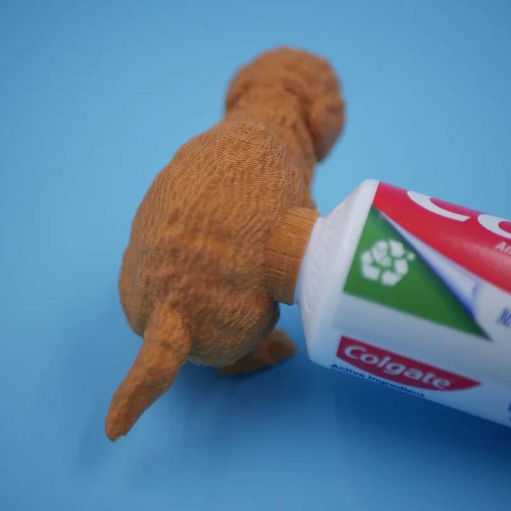 Skanto | Morsom tannkremdispenser