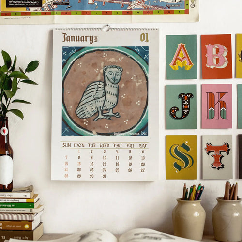 Skanto | Medieval Owl Kalender