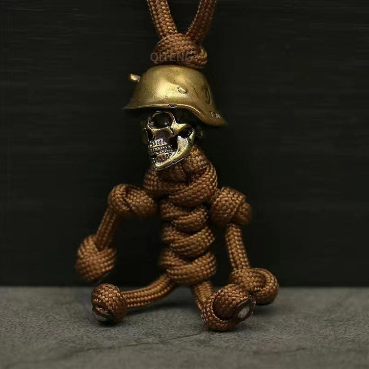 Skanto | Skjelettsoldat Paracord Nøkkelring