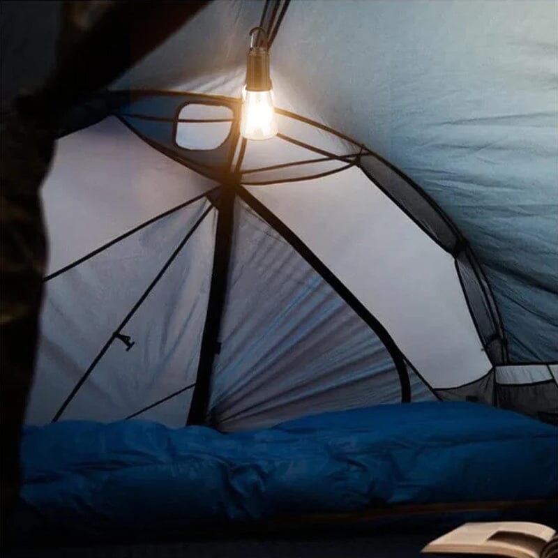 Ny utendørs camping hengende type-C lading retro pære lys | Skanto