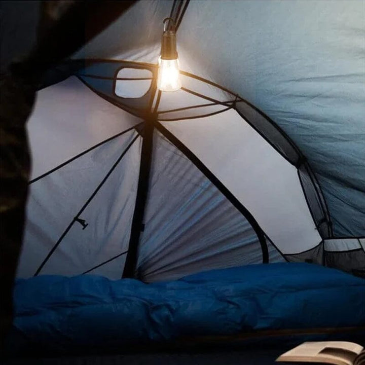 Ny utendørs camping hengende type-C lading retro pære lys | Skanto