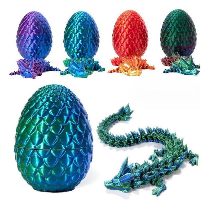 Skanto | Edelsten Drage Egg Ornamenter