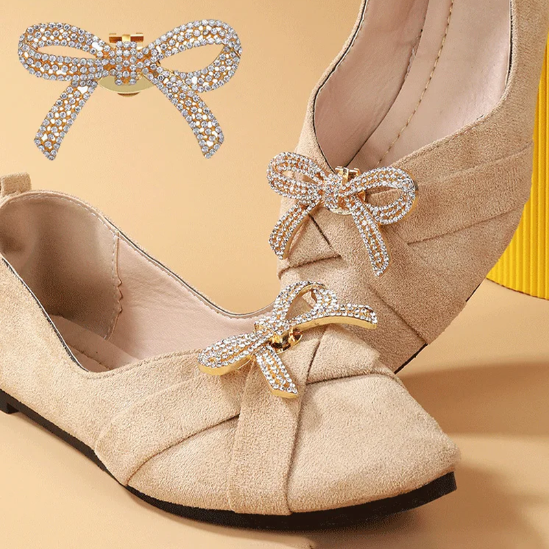 Skanto | Detachable Rhinestone Hæler med Spenne