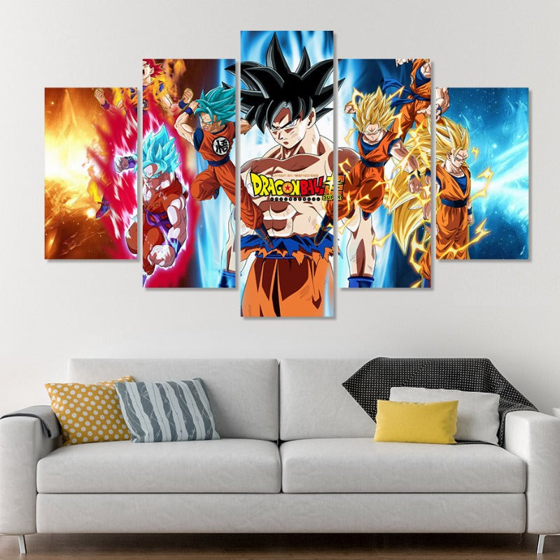 Super Dragon Ball Z - Lerretsbilde