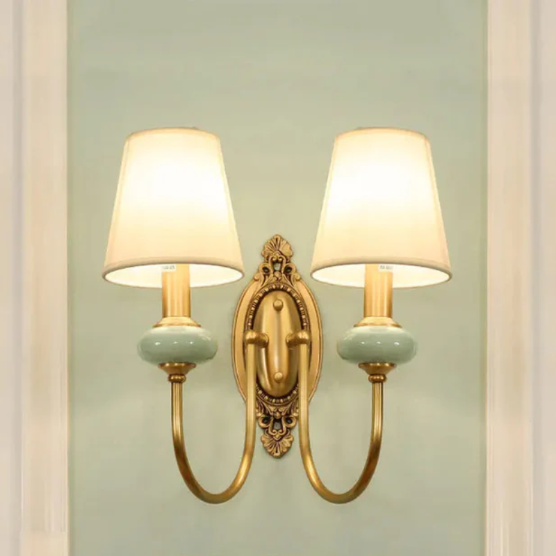 Skanto | Vintage Retro Vegglampe Kobber