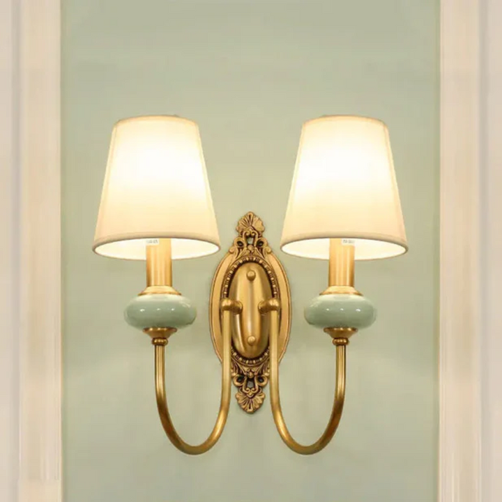 Skanto | Vintage Retro Vegglampe Kobber