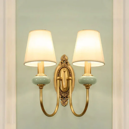 Skanto | Vintage Retro Vegglampe Kobber