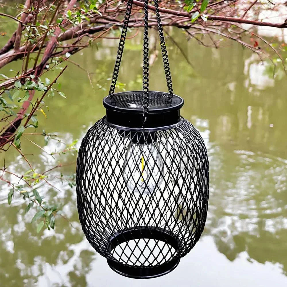 Skanto | Sunny Garden Solar Lantern – Vanntett LED Utendørs Lys med Auto Sensor
