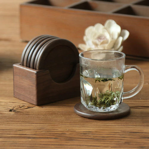 Skanto | Japansk stil tre coasters | 6 deler sett