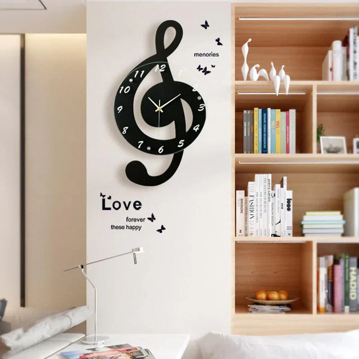 Musikalsk G-klave design for moderne interiør Skanto