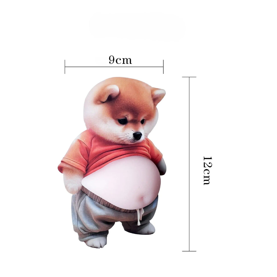 Chubby Shiba Silikon Klistremerke Beskytter | Skanto