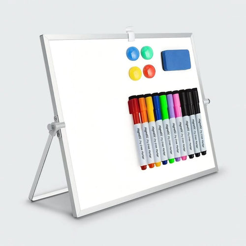 Tragbares magnetiske Whiteboard med Ständer og tilbehør