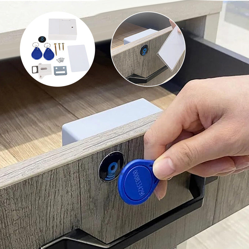 Elektronisk skap lås DIY for tre skuffeskap | Skanto