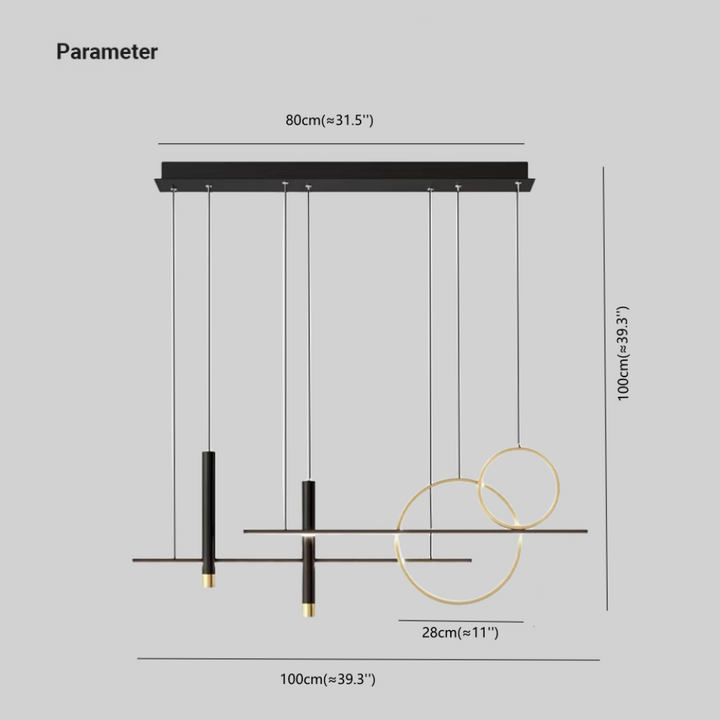 Skanto | Allsidig LED Pendellampe - LumoSphere