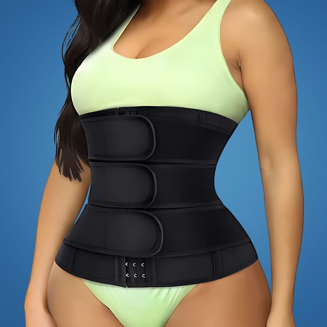 ThermoCore | Midjetrener Belte – Tredobbel Komprimering – Pustende Neoprenmaterial – Etter trening & Etter fødsel Bruk Skanto