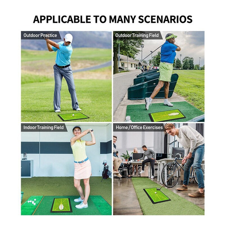 Golf Sving Tracker Matte - Bruk hjemme eller i parken Skanto