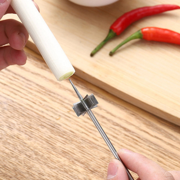 Plum Blossom Løk Cutter | Skanto