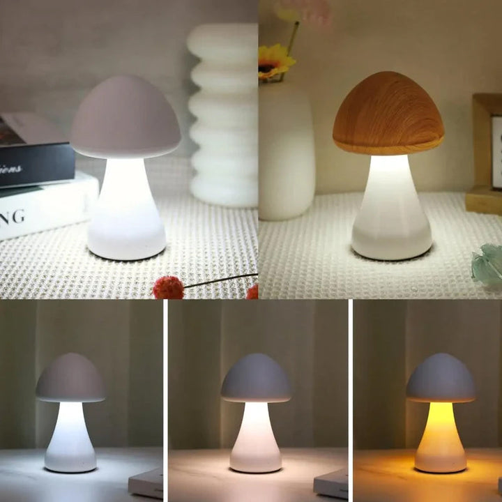 Skanto | LED oppladbar berørings-sopp skrivebordslampe