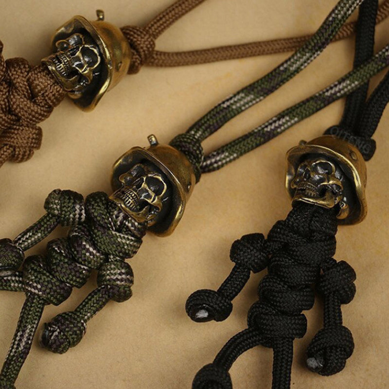 Skanto | Skjelettsoldat Paracord Nøkkelring